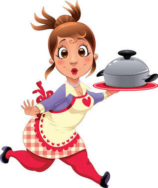 cook clipart woman