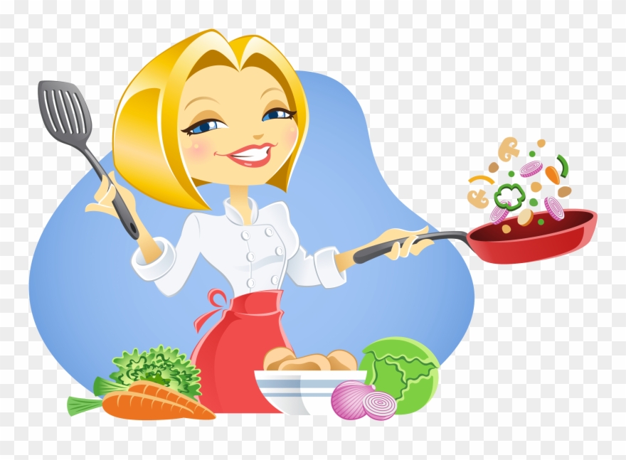 Lady pinclipart . Clipart kitchen iron chef
