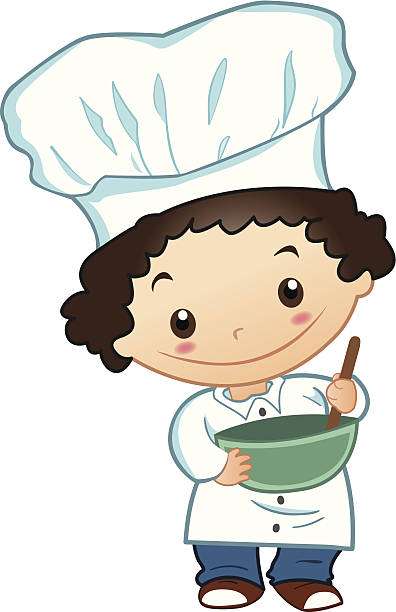clipart children chef