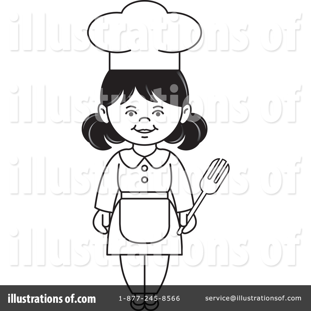 Illustration by lal perera. Chef clipart occupation