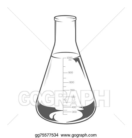 chemical clipart erlenmeyer flask