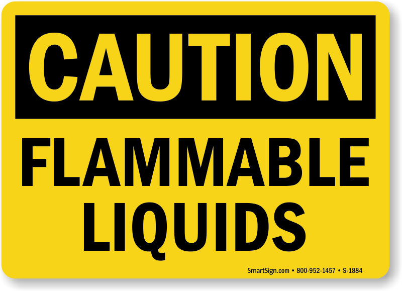 chemicals clipart flammable