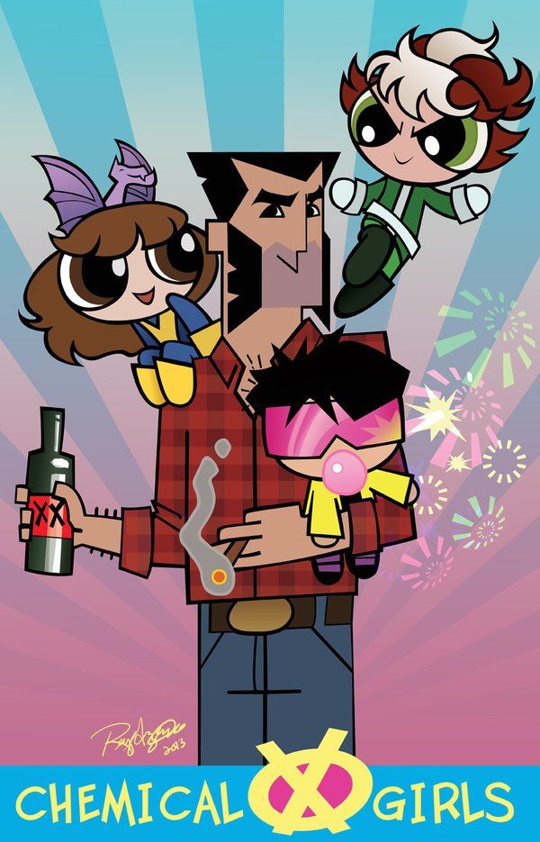 chemicals clipart powerpuff girls