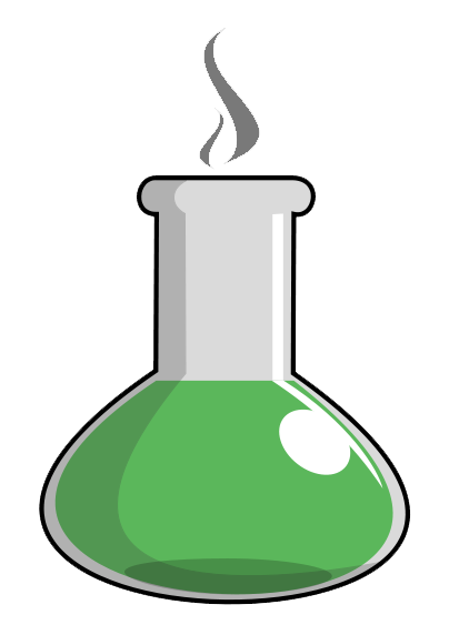 chemistry clipart flask