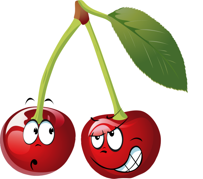 cherry clipart cartoon