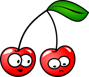 cherries clipart cartoon