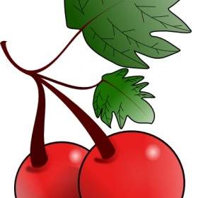 Cherries clipart ceri. Rocket fruit clip art
