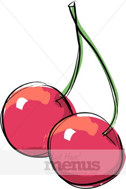 Food graphics. Cherries clipart cerry