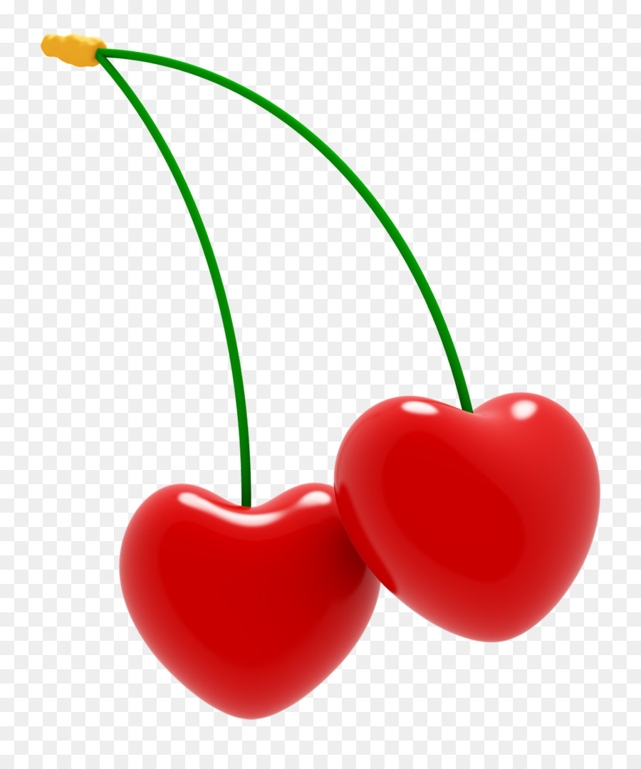 cherries clipart heart