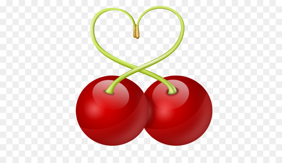 cherry clipart heart