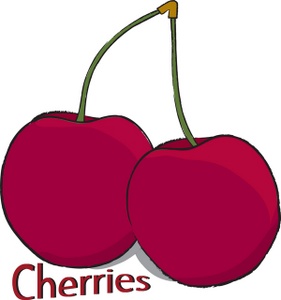 cherries clipart ice cream cherry