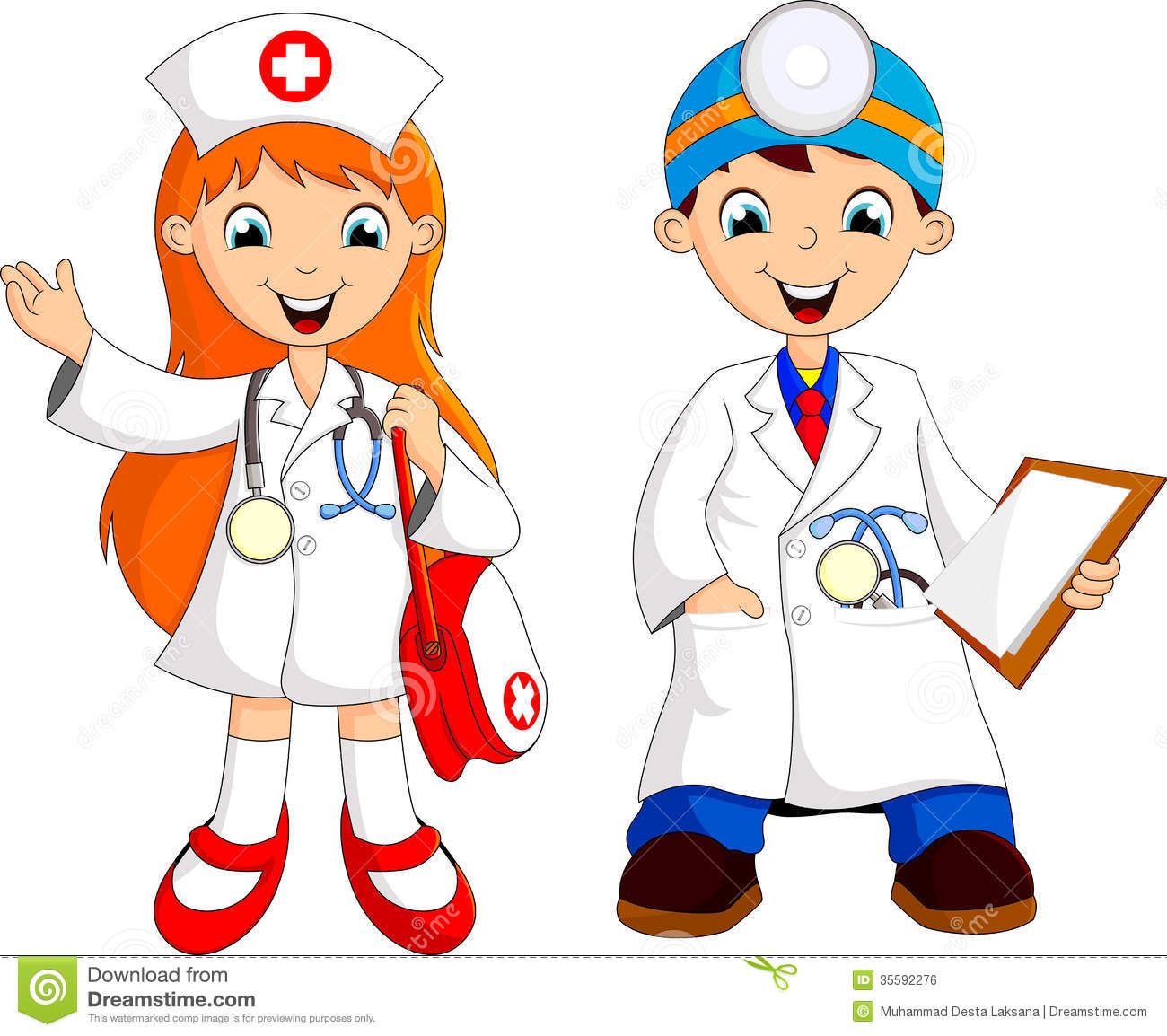 clipart doctor cute