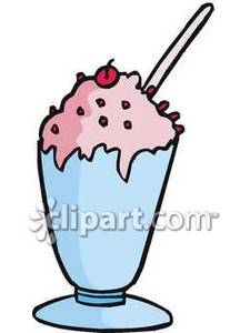 cherries clipart milkshake