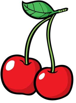 Cherry clipart cheries. Prints pinterest cherries google