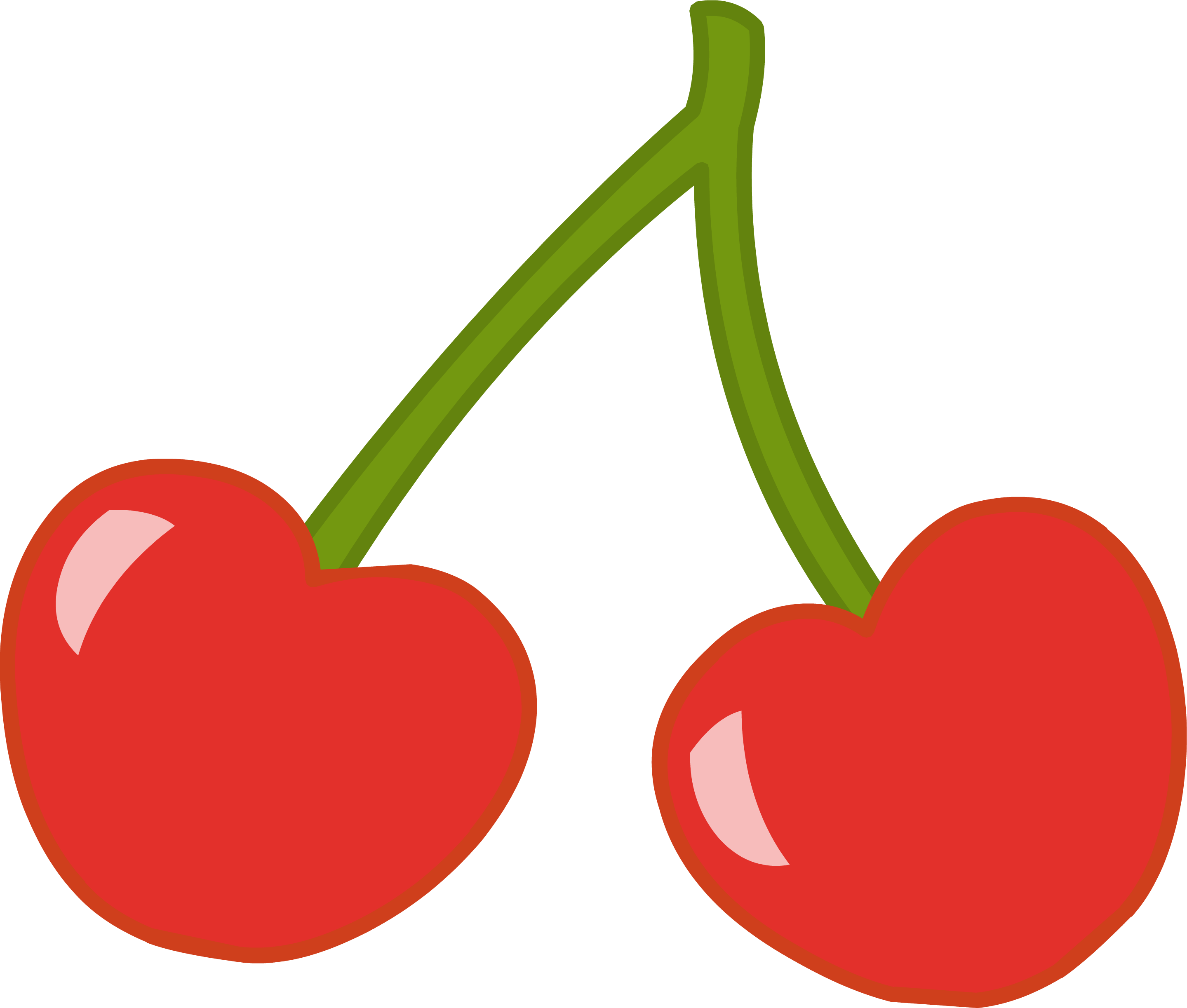 Grape clipart pacman fruit. Red cherry png image