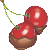 Cherry clipart chocolate cherry. Recipes jelly belly uk
