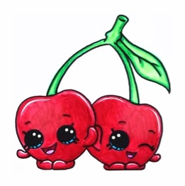 cherry clipart kawaii