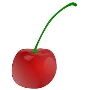 cherry clipart red object