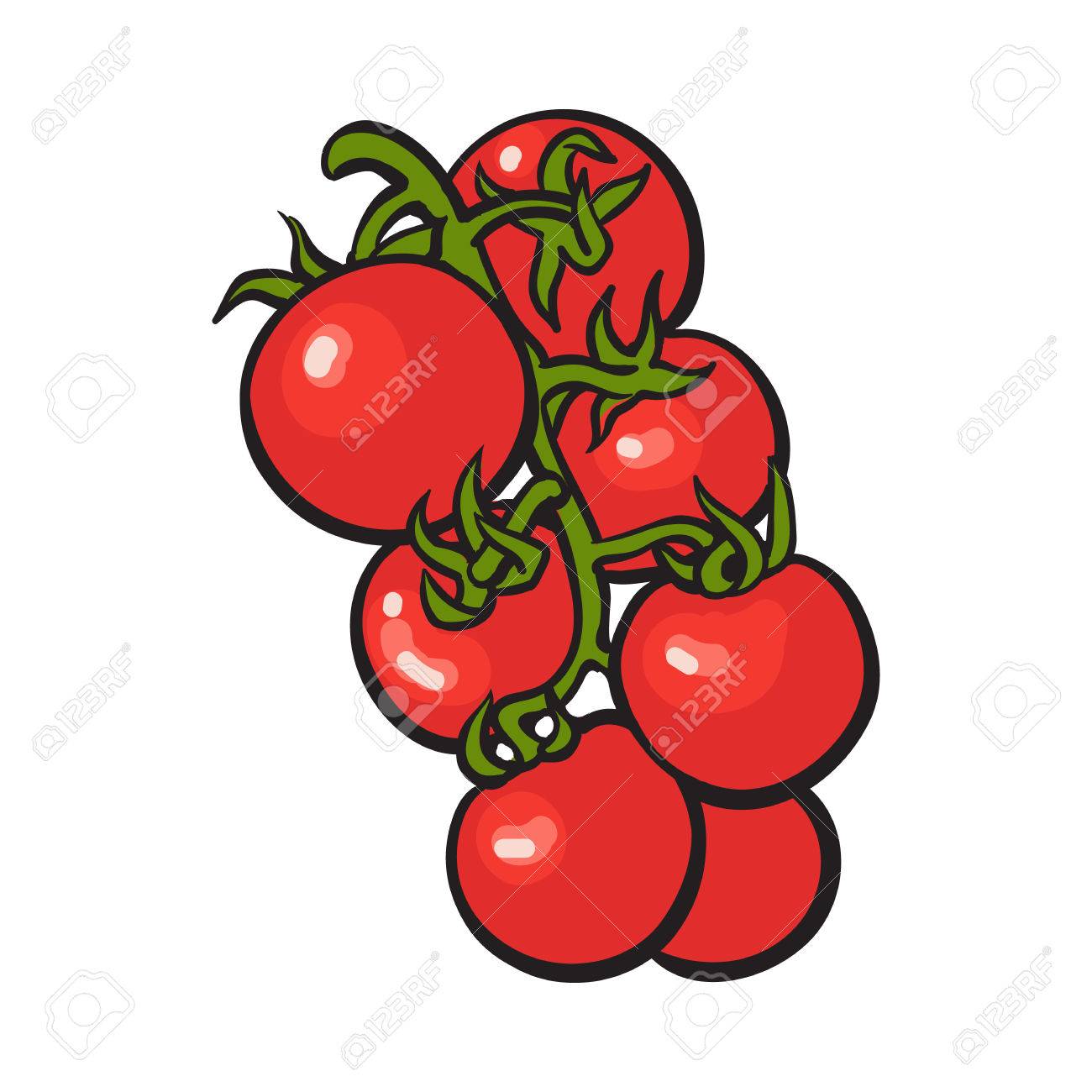 cherry clipart tomatoe