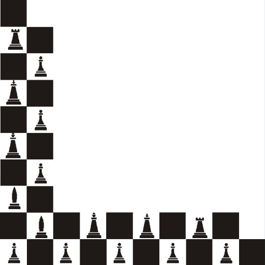 chess clipart border