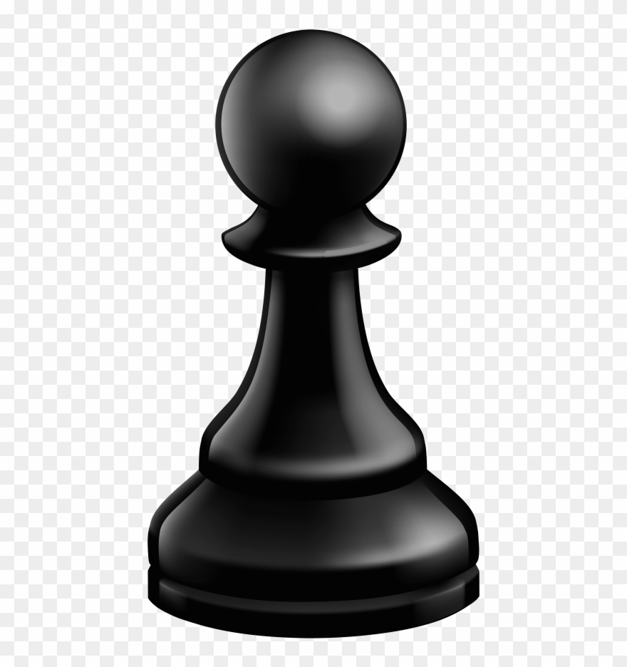 Download black piece png. Chess clipart chess pawn