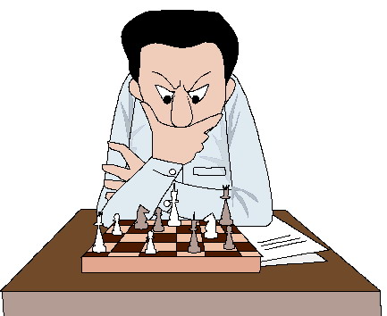 chess clipart chess player