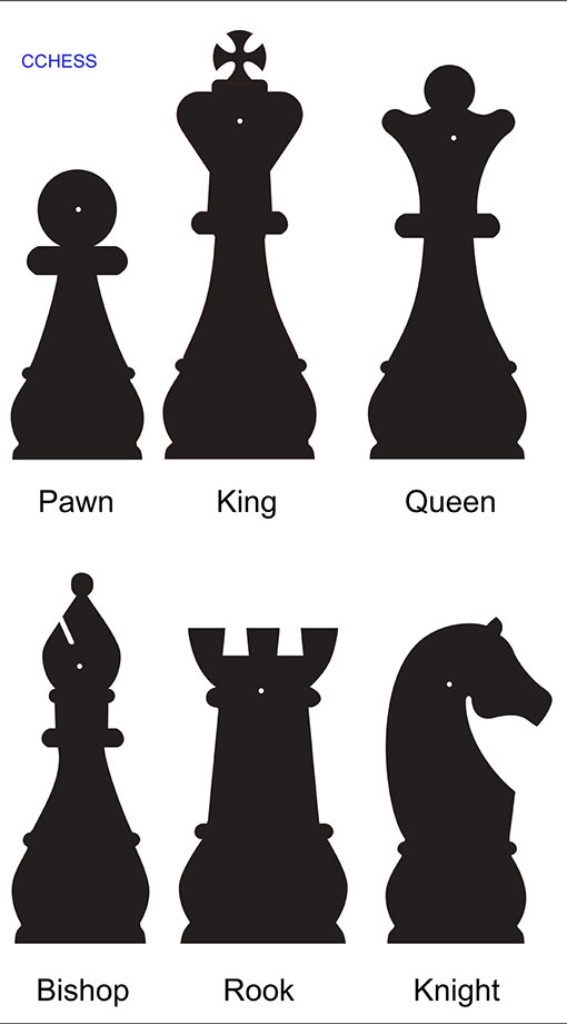 Шахматные фигуры чертежи с размерами