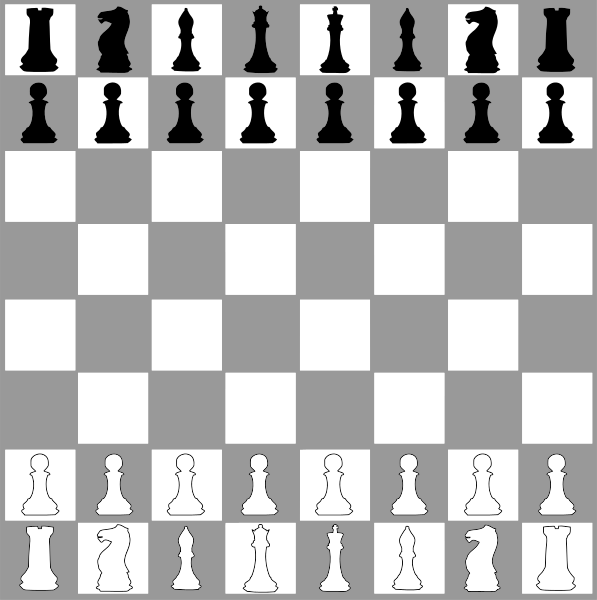 chess clipart chess table