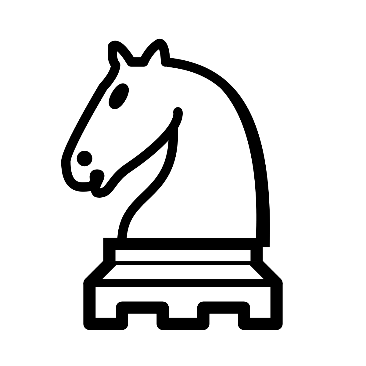 chess clipart horse chess