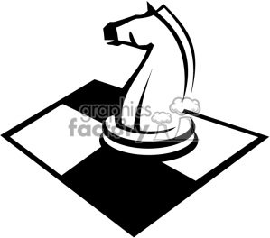 chess clipart line