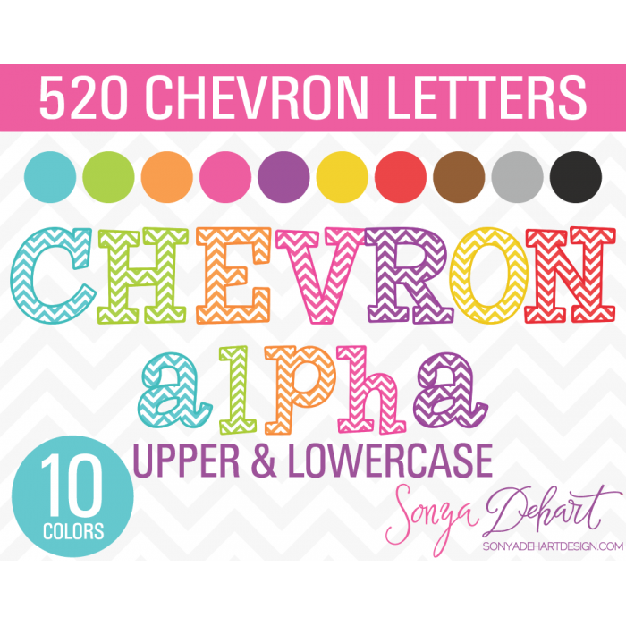 Chevron alphabet