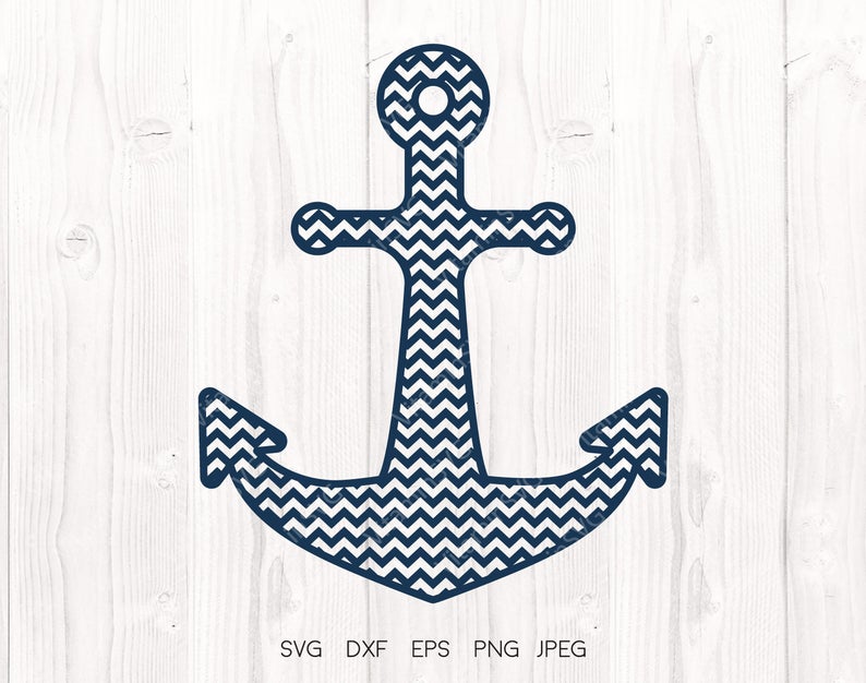 Svg nautical decor sea. Clipart anchor anchor chevron
