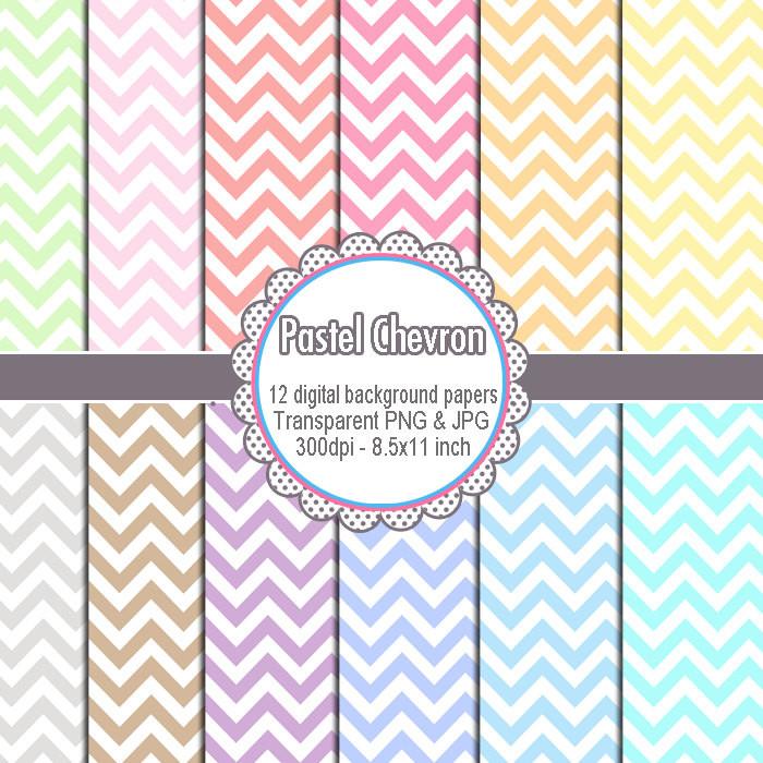 Pastel colors zig zag. Chevron clipart background