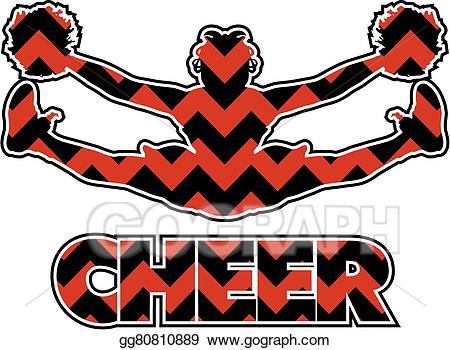 cheerleading clipart vector