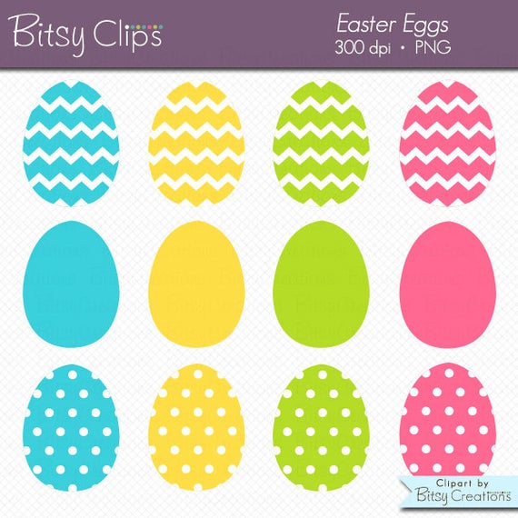 chevron clipart easter egg