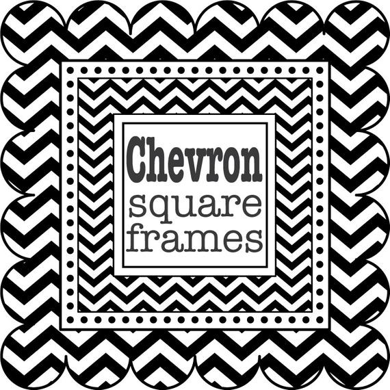 chevron clipart square