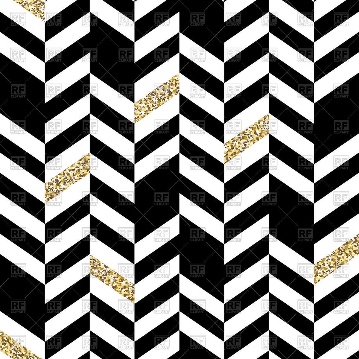 Seamless pattern with glittering. Chevron clipart vector