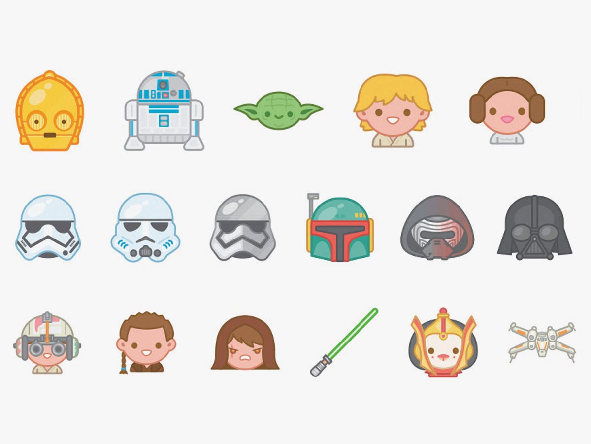 Chewbacca clipart emoji. How to design star