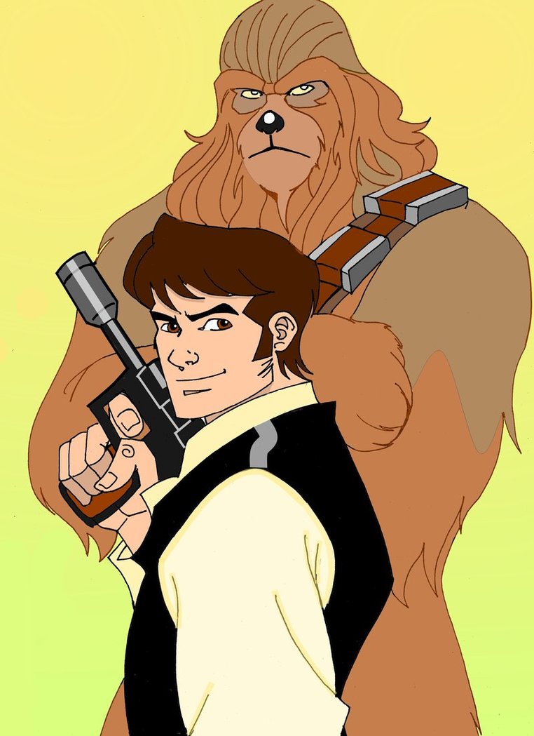 Chewbacca clipart han solo chewbacca. Star wars and chewie