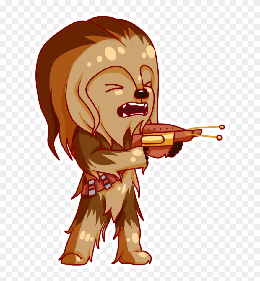Chewie by moukitsu pinclipart. Chewbacca clipart small