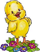 chick clipart easter