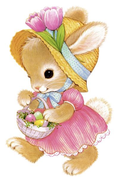 chick clipart easter bunny