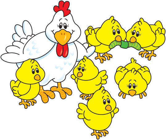 chick clipart family