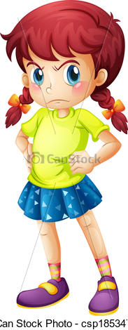 chick clipart mad