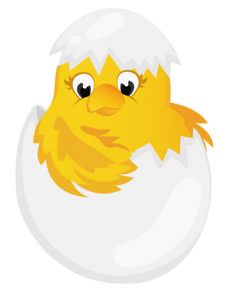 Chick clipart transparent background. Easter png chicken in