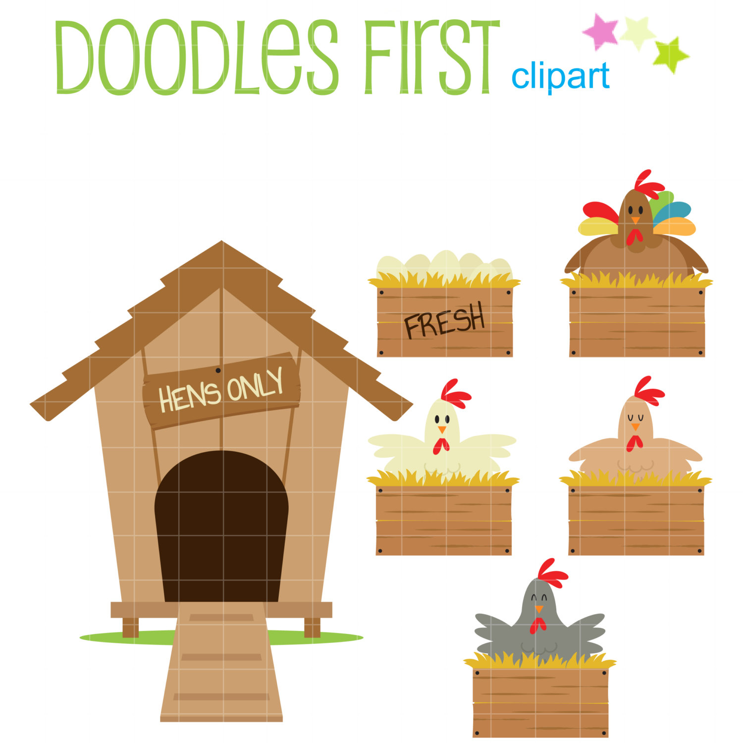 Chick house free pnglogocoloring. Chicken clipart family
