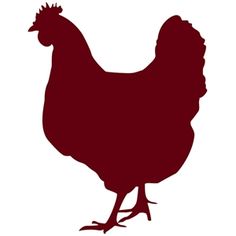 Chicken clipart fowl. Silhouette images at getdrawings