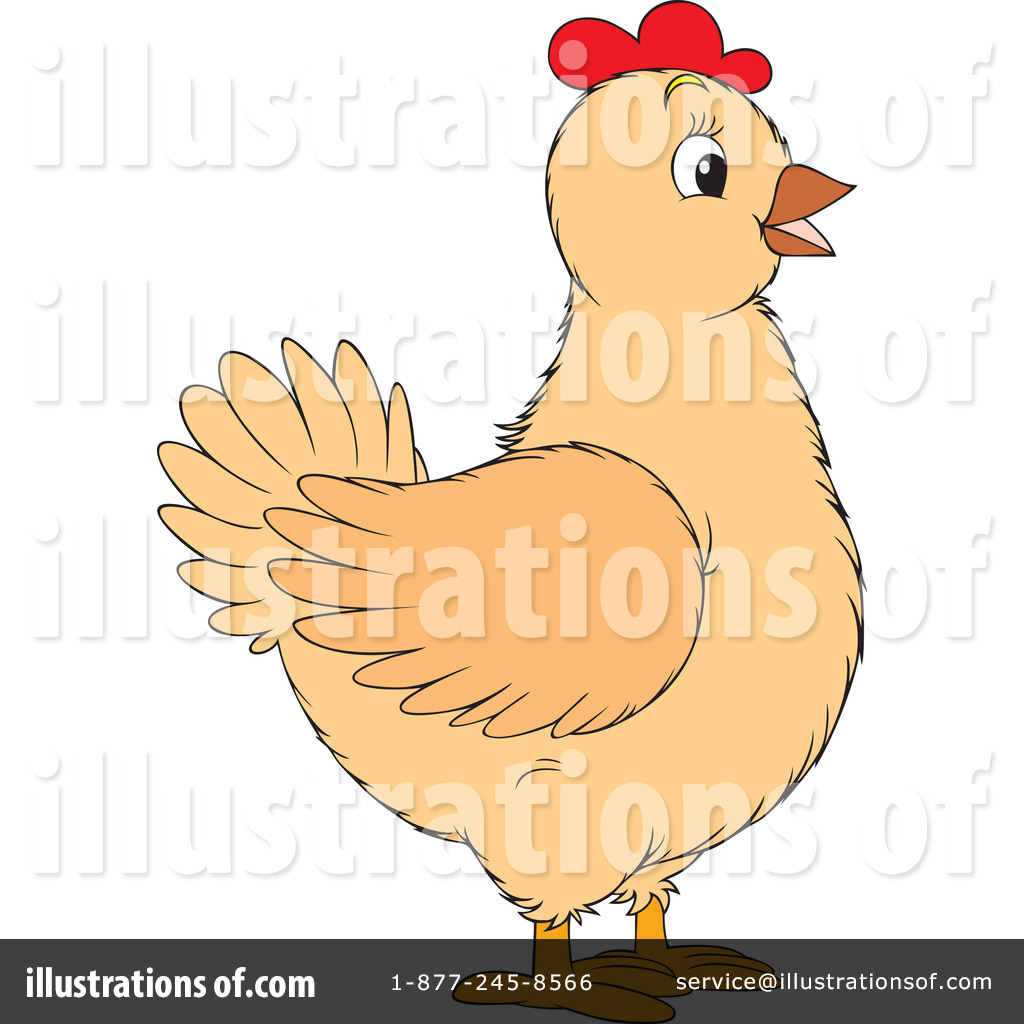 Chicken clipart fowl. Chickens illustration by alex