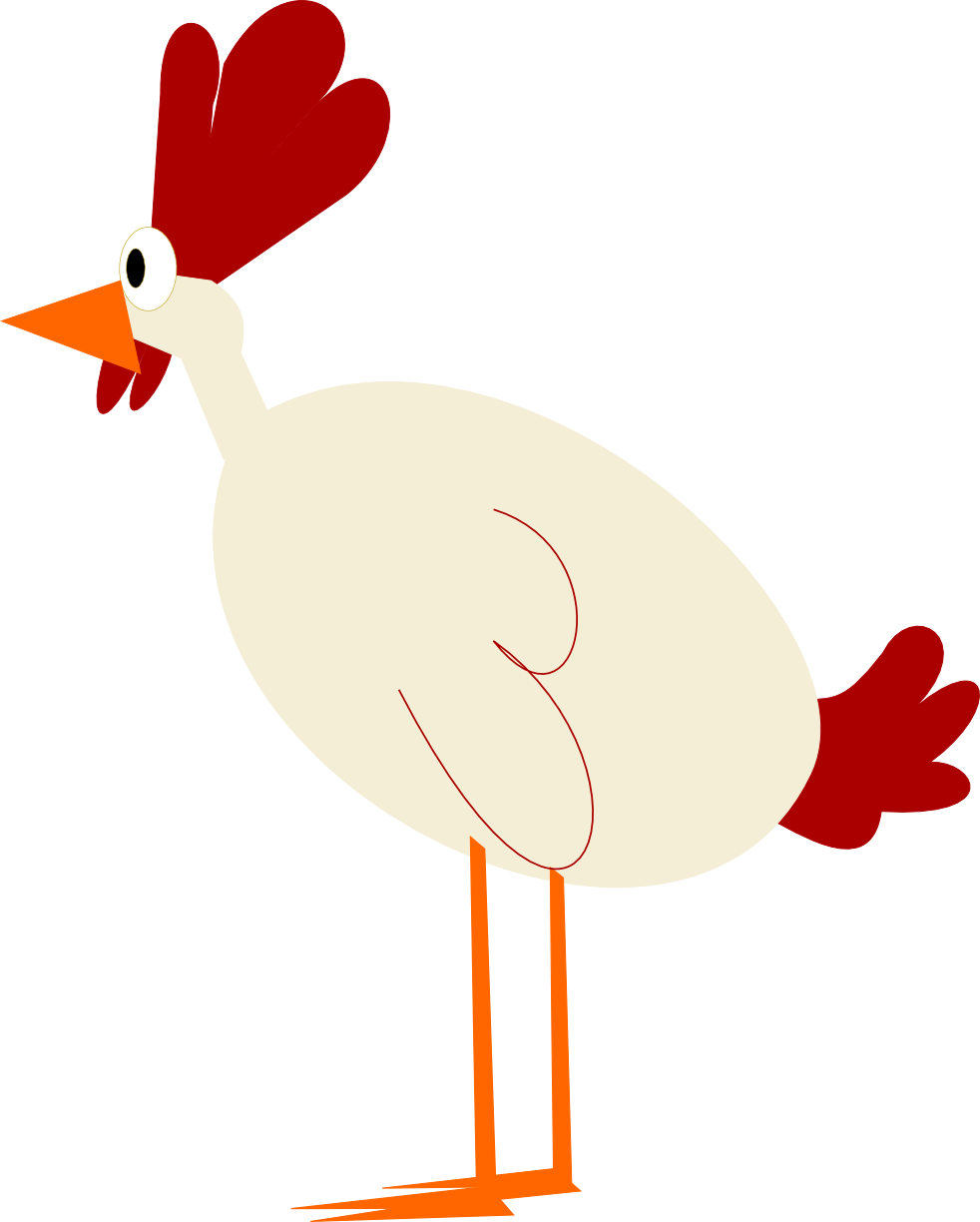 Chicken clipart kawaii. Free digital funny scrapbooking