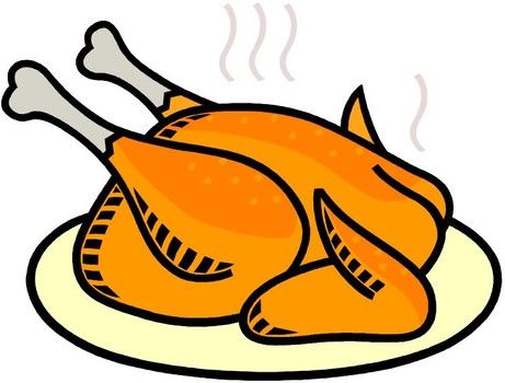 Spicy and stuffed roasted. Chicken clipart roast chicken